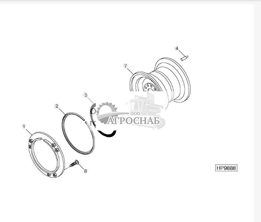 HIGH FLOTATION DRIVE WHEELS 